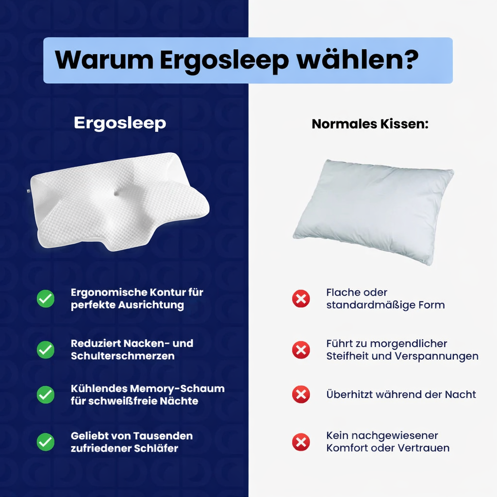 Ergonomisches Kissen
